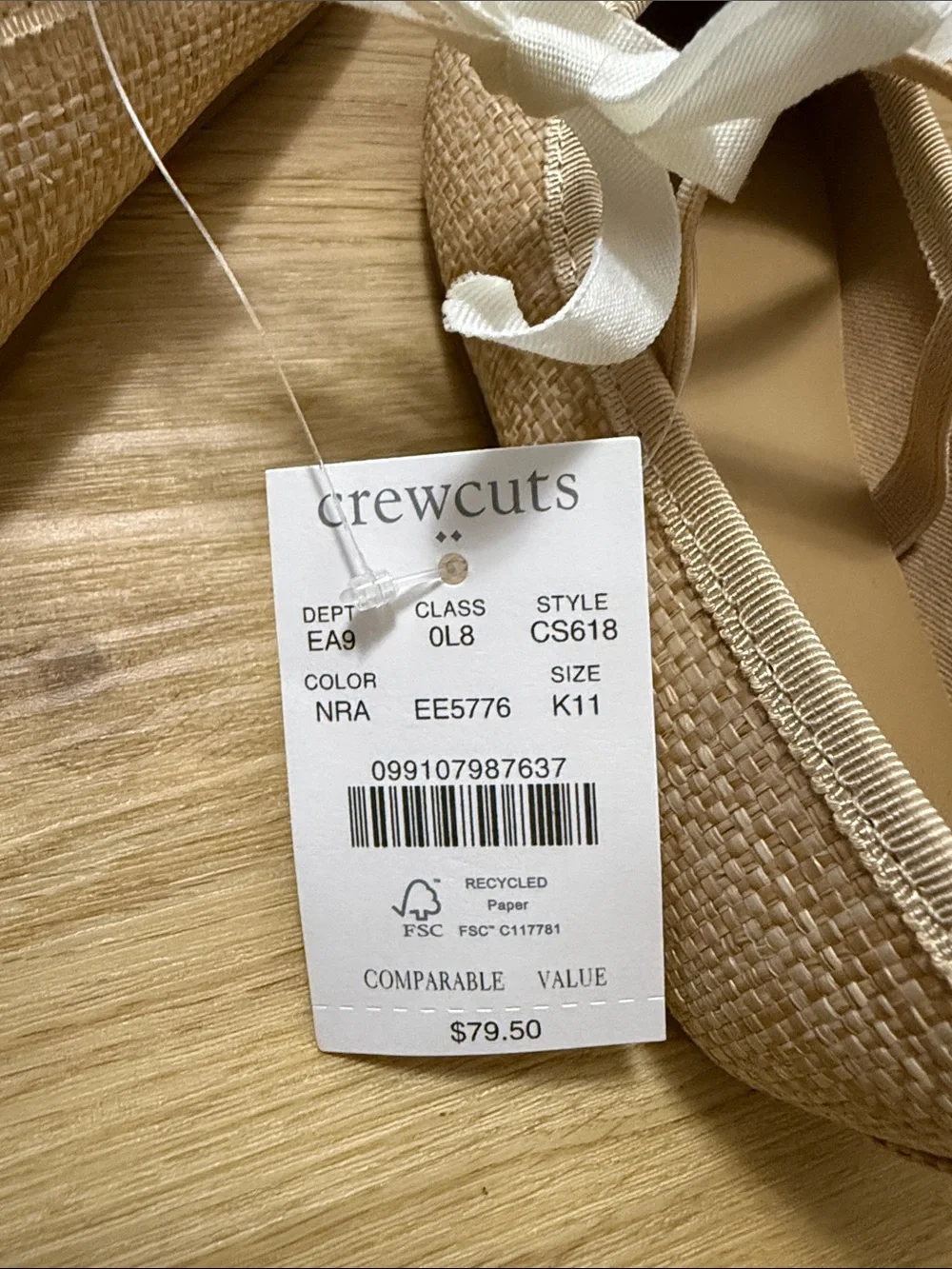 J. Crew stylish woven